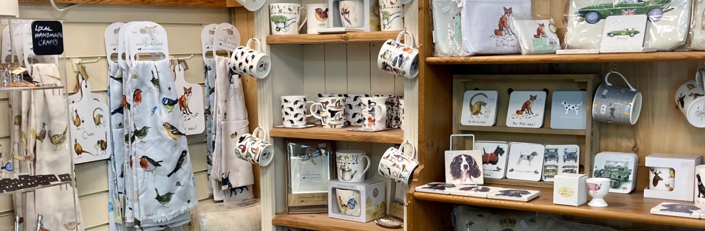 We have a lovely selection of gifts in store